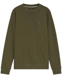 BOSS - Sweat En Coton Mélangé Avec Monogramme Double B - Lyst