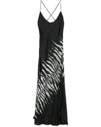 Roberto Cavalli - Vestido largo con motivo Tigress - Lyst