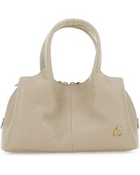 Coccinelle - Small Nell Tumbled Leather Tote Bag - Lyst