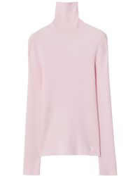 Burberry - Wool Blend Sweater - Lyst