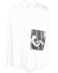 Yuiki Shimoji - Piano Man-print Shirt Jacket - Lyst