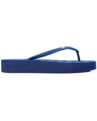 Tommy Hilfiger - Logo-Print Flip-Flops - Lyst