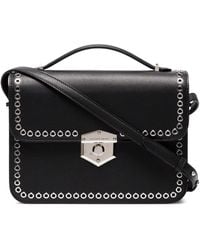 McQueen - Mittelgroße Handtasche Mit Ösendetail - Lyst