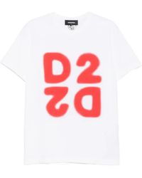 DSquared² - Logo-Print Cool Fit T-Shirt - Lyst