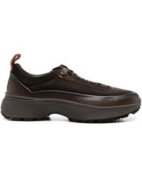 Santoni - Easy Bounce Mountain Panelled Sneakers - Lyst