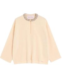 Valentino Garavani - Embroidered Sweater - Lyst