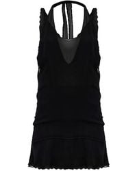 KNWLS - Sleeveless Tiered Mini Dress - Lyst