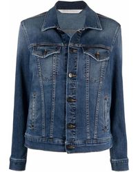 Palm Angels - Logo-Print Denim Jacket - Lyst
