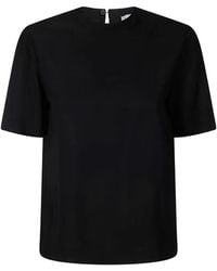 Alberto Biani - Short Sleeve Blouse - Lyst
