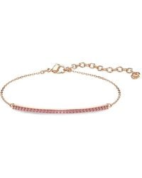 Swarovski - Crystal-Embellished Chain-Link Bracelets - Lyst
