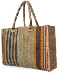 Gabriele Frantzen - Crochet Striped Tote Bag - Lyst