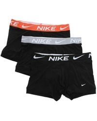 Nike - Dri-Fit Logo-Waistband Boxer Briefs (Set Of Three) - Lyst