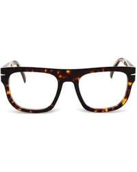 David Beckham - Lunettes De Vue À Effet Écailles De Tortue - Lyst