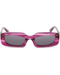 Off-White c/o Virgil Abloh - Renton Rectangle-Frame Sunglasses - Lyst