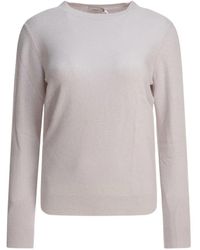 Agnona - Pullover mit rundem Ausschnitt - Lyst