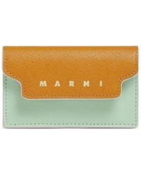 Marni - Saffiano Leather Wallet - Lyst