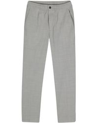Theory - Larin Mélange Tapered Trousers - Lyst
