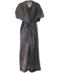 Uma Wang - Tie-Waist Tie-Dye Dress - Lyst