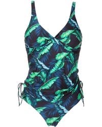 Lygia & Nanny - Bruma Tankini Mit Blatt-Print - Lyst