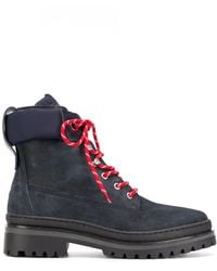 tommy hilfiger studs classic lace up boot