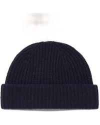 NN07 - Sailor Ribbed-Knit Beanie Hat - Lyst