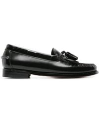 G.H. Bass & Co. - Weejuns Esther Kiltie leather loafers - Lyst