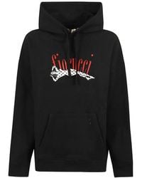 Fiorucci - Graphic-Print Hoodie - Lyst