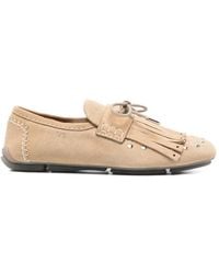 Wales Bonner - Montego Tie-Detail Loafers - Lyst