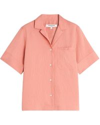 Maison Kitsuné - Resort Striped Short-Sleeve Shirt - Lyst