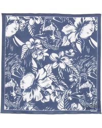 DSquared² - Schal Mit Blumen-Print - Lyst