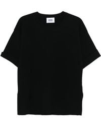 Alpha Studio - Fine-Knit T-Shirt - Lyst