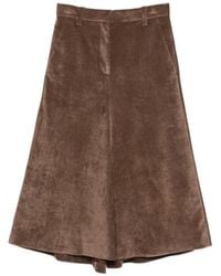 Brunello Cucinelli - Midi Skirt - Lyst