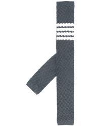 Thom Browne - 4-bar Silk Tie - Lyst