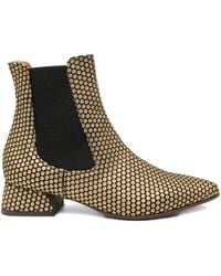 Chie Mihara - 35Mm Pointed-Toe Polka-Dot Boots - Lyst