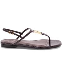 Fendi - Flache Sandalen - Lyst