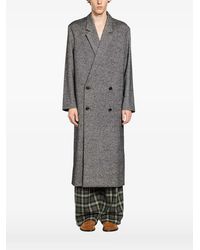Loewe - Abrigo Con Doble Botonadura - Lyst