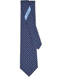 Ferragamo - Elephant-Print Silk Tie - Lyst