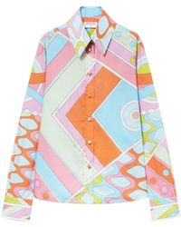 Emilio Pucci - Vivara-print Cotton Shirt - Lyst