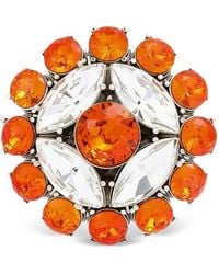 Dolce & Gabbana - Brooch With Rhinestones - Lyst