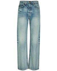 Nili Lotan - Faded Straight-Leg Jeans - Lyst