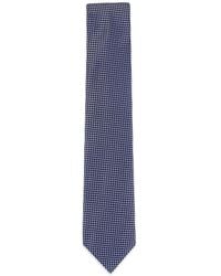 ZEGNA - Micro-Patterned Silk Tie - Lyst