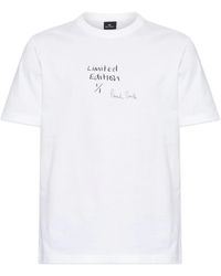 Paul Smith - Ps Paul Smith Limited Edition Cotton T-Shirt - Lyst