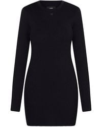 Amiri - Long-Sleeve Mini Dress - Lyst