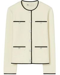Tory Burch - Kendra Wool Cardigan - Lyst