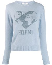 Alberta Ferretti - 'Help Me' Pullover - Lyst