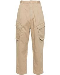 Semicouture - Tapered-Leg Cargo Trousers - Lyst