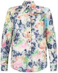 Moschino - Floral-Print Shirt - Lyst