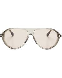 Tom Ford - Navigator-Frame Sunglasses - Lyst