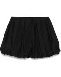 Pinko - Poplin Balloon Mini Skirt - Lyst