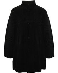 Homme Plissé Issey Miyake - Cappotto monopetto MC November - Lyst